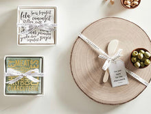 Load image into Gallery viewer, Ceramic Napkin Tray + Napkins, Cheese