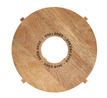 Load image into Gallery viewer, Wine Holder Wood Cheese Board