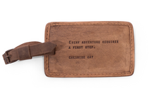 Load image into Gallery viewer, Leather Quote Luggage Tags (7 Styles)