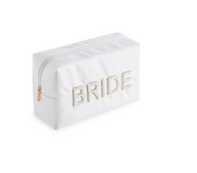 Load image into Gallery viewer, BRIDE Pearl Large Zip Pouch