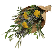 Load image into Gallery viewer, Lavender, Yarrow & Olive Branch Bouquet