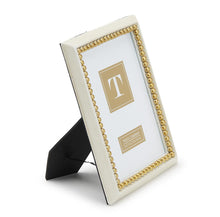 Load image into Gallery viewer, Gold Beads Picture Frame 5x7

