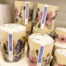 Load image into Gallery viewer, Roman Lavender Botanical Candle, 6.5"
