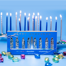 Load image into Gallery viewer, Hanukkah Chocolate Covered Pretzel Gift Set

