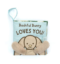 Load image into Gallery viewer, Jellycat Bashful Bunny Loves You Book (Soft)
