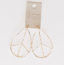 Load image into Gallery viewer, Peace Earring (Silver or Gold)
