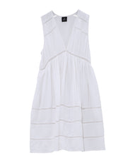 Load image into Gallery viewer, Soft Cotton Gauze Vesper Dress, White

