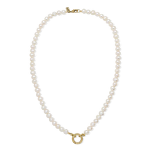 Load image into Gallery viewer, Waxing Poetic Rare Beauty Pearl Clip Necklace
