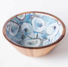 Load image into Gallery viewer, Medium Wooden Serving Bowl, Ebb and Flow
