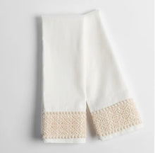 Load image into Gallery viewer, IN STOCK Bella Notte Linens Bria Pillowcase With Novola Lace (Winter White)
