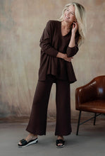 Load image into Gallery viewer, Cleo Knit Pants (Taupe, Grey Heather)
