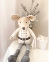 Load image into Gallery viewer, Mon Ami King Mouse Shelf Sitter Doll
