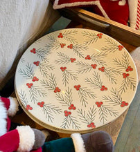 Load image into Gallery viewer, Berry Holiday Serving Dish
