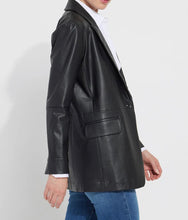 Load image into Gallery viewer, Lysse Eira Vegan Leather Blazer

