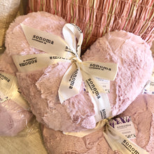 Load image into Gallery viewer, Lavender Comforting Heart Pillow, 12"

