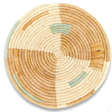 Load image into Gallery viewer, Woven Raffia Bowl, Town Square, 12"
