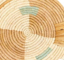 Load image into Gallery viewer, Woven Raffia Bowl, Town Square, 12"
