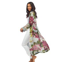 Load image into Gallery viewer, Garden Floral Robe  (Aqua, Pink, Blue)
