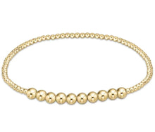 Load image into Gallery viewer, Enewton Beaded Bliss Gold Bracelet - 4mm
