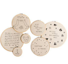 Load image into Gallery viewer, Put Good Things Embroidery Hoop, 11"
