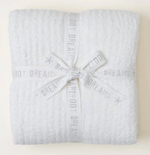 Load image into Gallery viewer, Barefoot Dreams CozyChic Ribbed Throw (White, Pearl)
