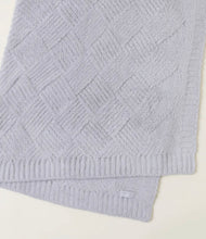 Load image into Gallery viewer, Barefoot Dreams CozyChic Diamond Weave Blanket (Moonbeam, Oyster, Carbon)
