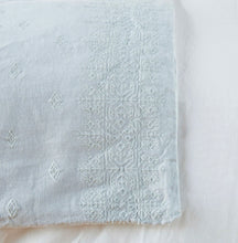 Load image into Gallery viewer, IN STOCK Bella Notte Linens Ines Bed End Throw Blanket, CLOUD
