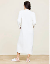Load image into Gallery viewer, Barefoot Dreams CozyChic Full Zip V-Neck Lounger, Cream

