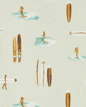 Load image into Gallery viewer, Milkbarn Stretch Shortall, Vintage Surf
