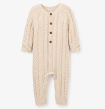 Load image into Gallery viewer, Elegant Baby Cable Knit Jumpsuit
