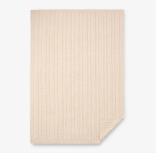 Load image into Gallery viewer, Elegant Baby Cable Knit Baby Blanket
