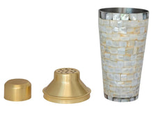 Load image into Gallery viewer, Mother of Pearl Cocktail Shaker
