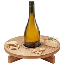 Load image into Gallery viewer, Wine Holder Wood Cheese Board
