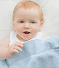 Load image into Gallery viewer, Little Giraffe Luxe Baby Blanket (Pink, Blue, Cream)
