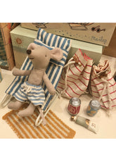 Load image into Gallery viewer, Maileg Mouse Beach Chair Set
