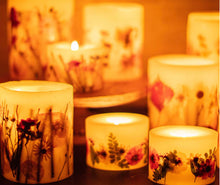 Load image into Gallery viewer, Spicy Apple Botanical Candle, 5.5"

