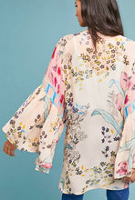 Load image into Gallery viewer, Mystical Garden Ruffle Sleeve Kimono
