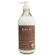 Load image into Gallery viewer, Barr-Co. Saddle Scent Shea Butter Lotion, 16 oz
