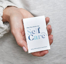 Load image into Gallery viewer, Self Care Affirmation Card Deck
