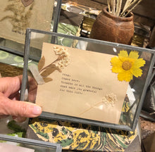 Load image into Gallery viewer, Glass &amp; Metal Picture Frame
