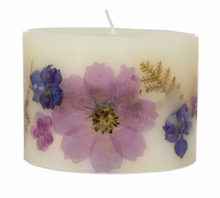 Load image into Gallery viewer, Roman Lavender Petite Oval Botanical Candle
