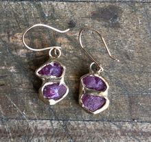 Load image into Gallery viewer, Emilie Shapiro Sea Star Ruby Earring
