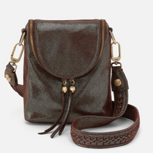 Load image into Gallery viewer, HOBO Fern Crossbody Metallic, Coffee Galaxy
