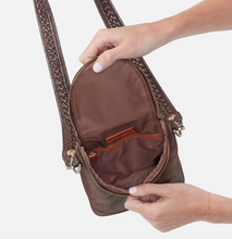 Load image into Gallery viewer, HOBO Fern Crossbody Metallic, Coffee Galaxy
