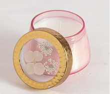 Load image into Gallery viewer, Watercolor Pressed Floral Candles, Small (3 Styles)
