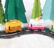 Load image into Gallery viewer, Candylab Wooden Toy Vans (10 Styles)
