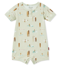 Load image into Gallery viewer, Milkbarn Stretch Shortall, Vintage Surf
