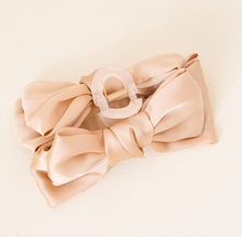 Load image into Gallery viewer, Satin Bow Large Hair Clip (4 Colors)
