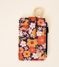 Load image into Gallery viewer, Keychain Wallets, Floral or Solid
