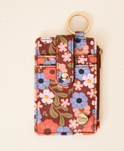 Load image into Gallery viewer, Keychain Wallets, Floral or Solid
